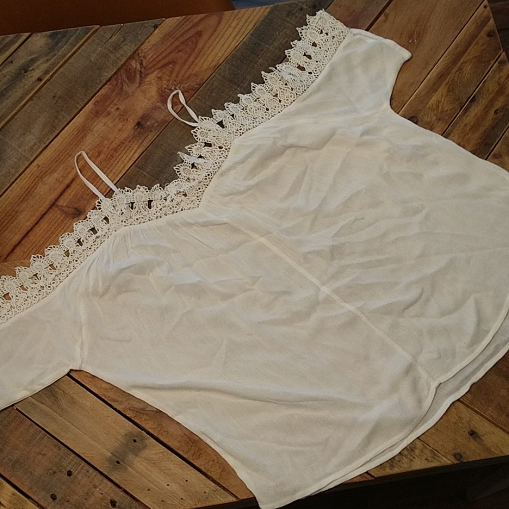 River Island Cold Shoulder Top